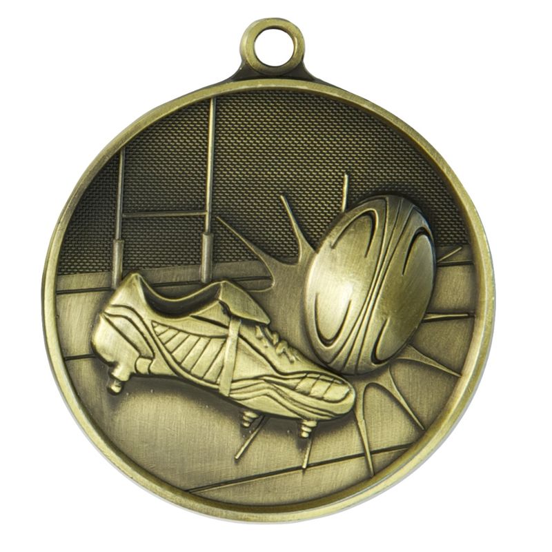 Rugby Medal 70mm
