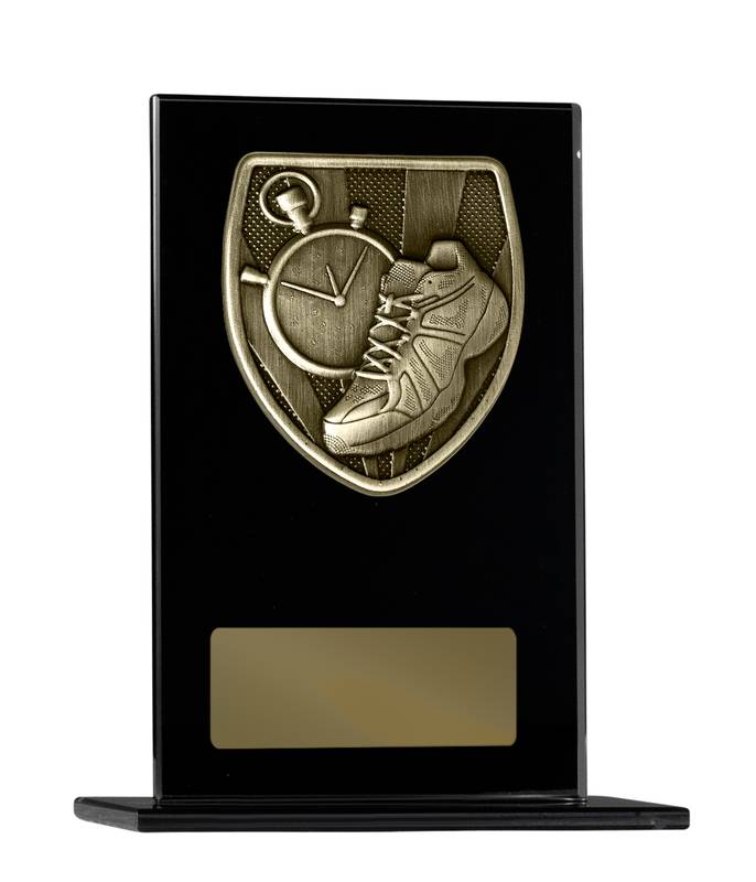Athletics Glass Trophy 200mm