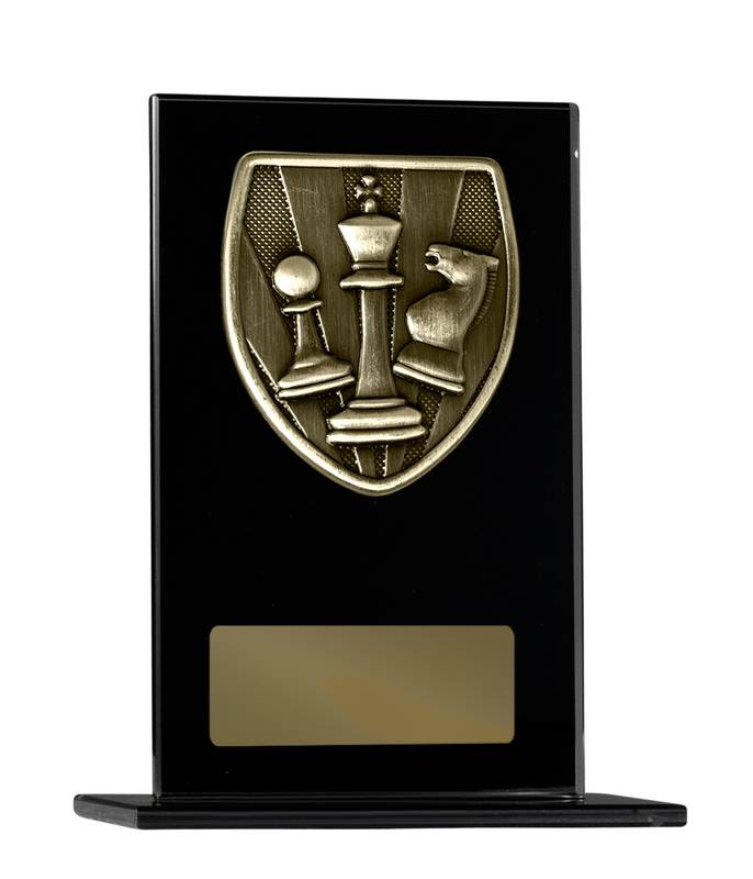 Chess Glass Trophy 200mm
