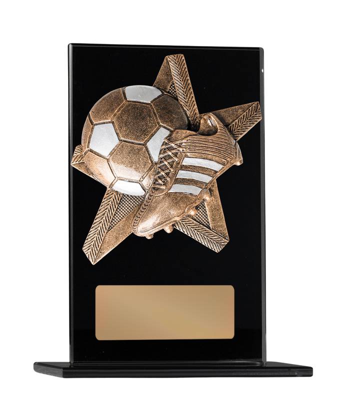 Football Glass Trophy 180mm