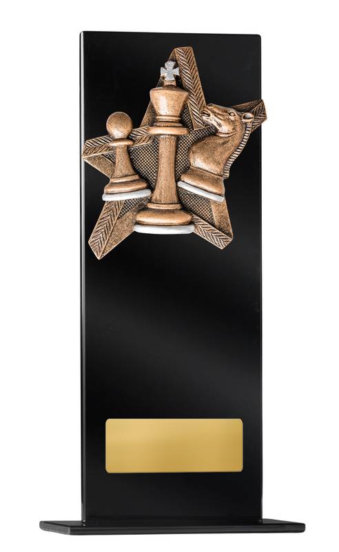 Chess Glass Trophy 200mm