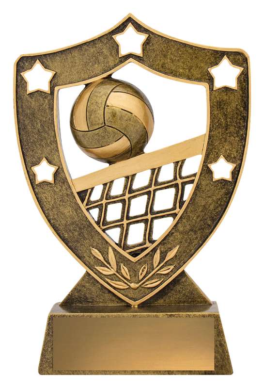 Volleyball Gold Shield