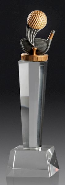 Golf Crystal Pedestal