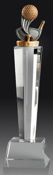 Golf Crystal Pedestal