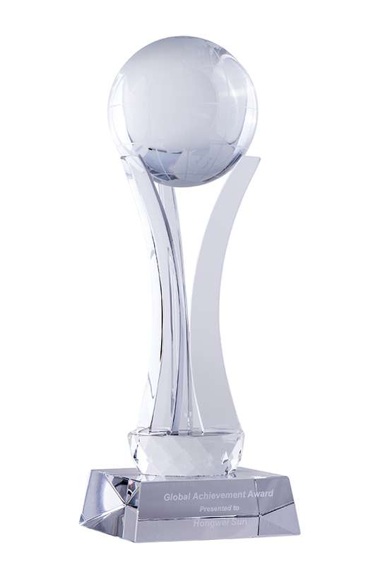 Crystal Globe Stand