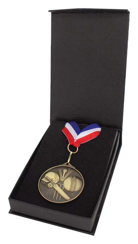 Flip-Top Box – Ribbon & Medal