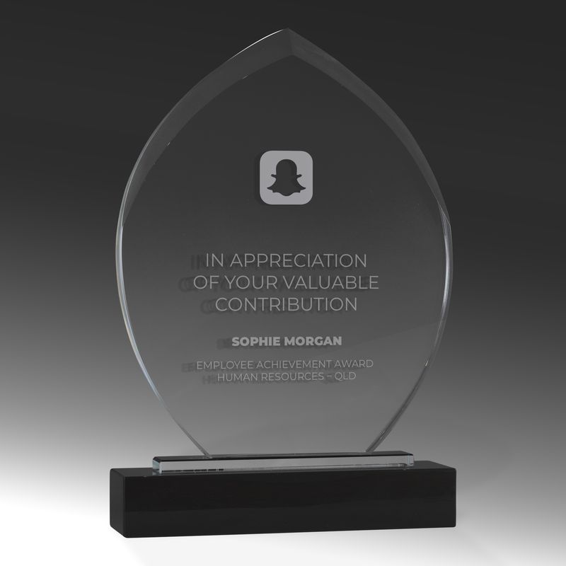 Flame Crystal Award 255mm
