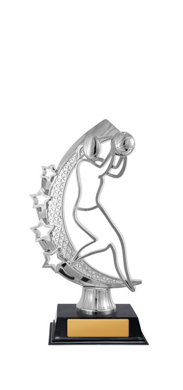 Netball Fig. on Base Trophy 170mm