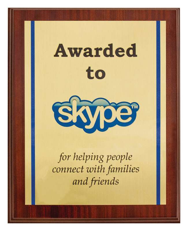 Colour Plaque – Gold