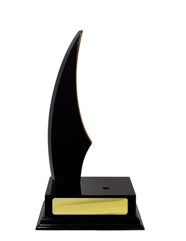Timber SingleCrescent-Dark Rosewood-Size A
